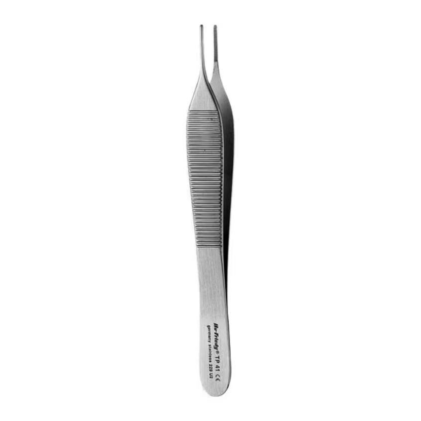*1-Pack* HuFriedyGroup Adson Plain Tissue Forceps #41 Pliers 4.75″ TP41