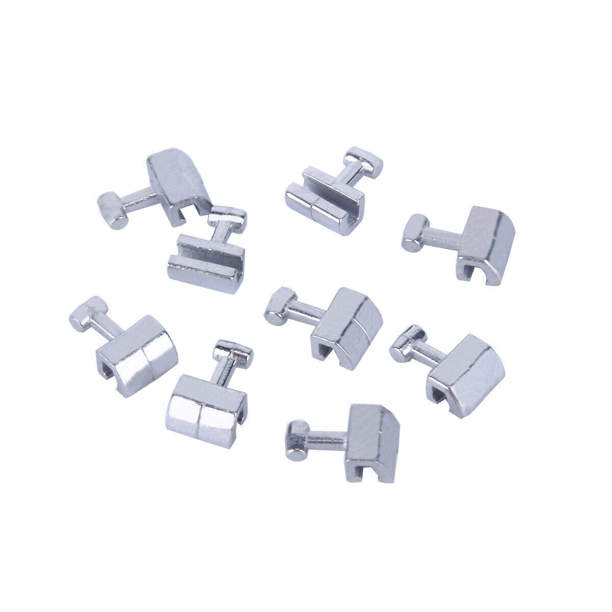 AZDENT Dental Orthodontic Crimpable Hook Stops Type For Arch Wires 10pcs/pack