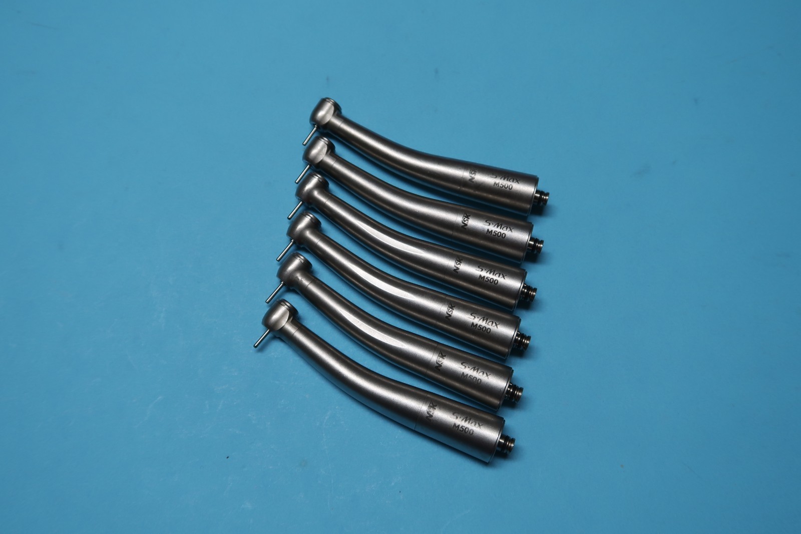 NSK S-MAX M500 NON FIBER OPTIC DENTAL HANDPIECE SET OF 6 WITH 1 MONTH WARR