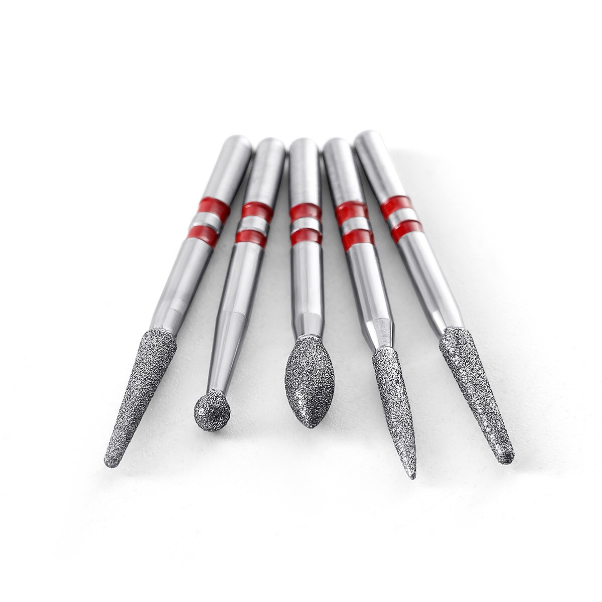 AZDENT Dental Diamond Zirconia Burs Friction Grip 1.6mm for High Speed Handpiece