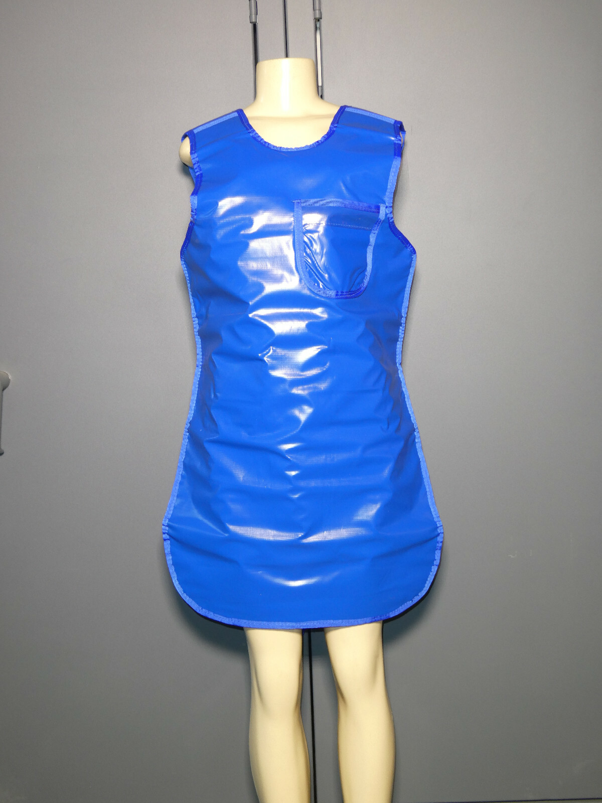 X-Ray Front Protection Apron Size Adult Unisex Medium Blue 35″ L x 20″ W
