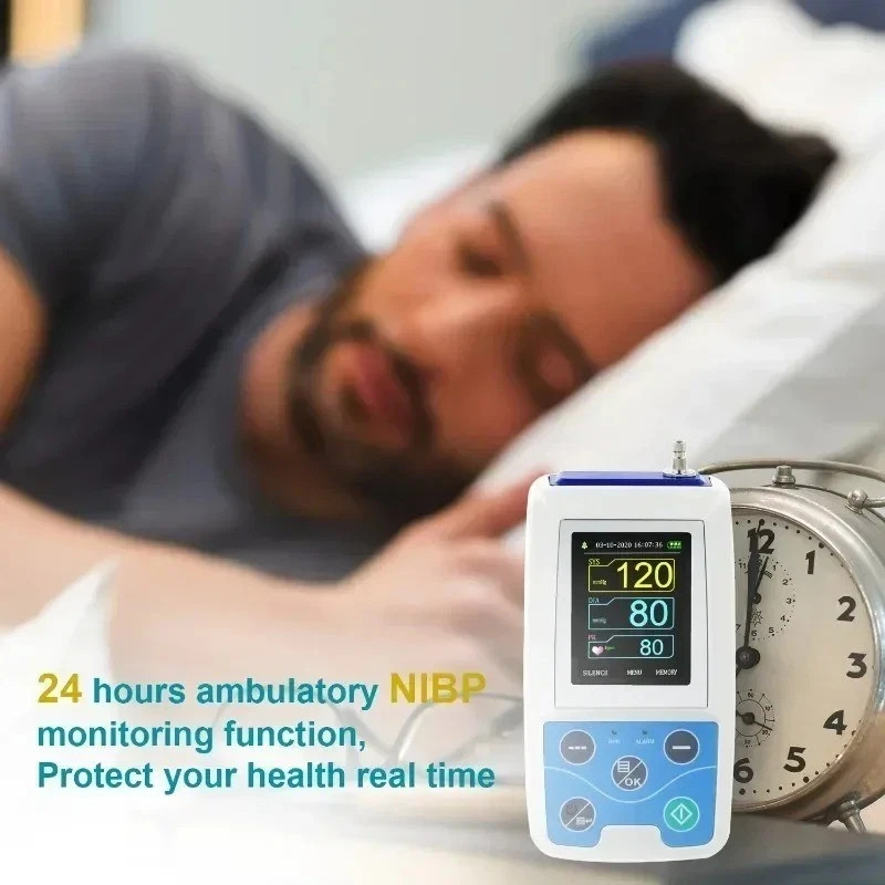 US Stock ABPM50 24 Hours Ambulatory NIBP Monitoring PC Software Adult cuff