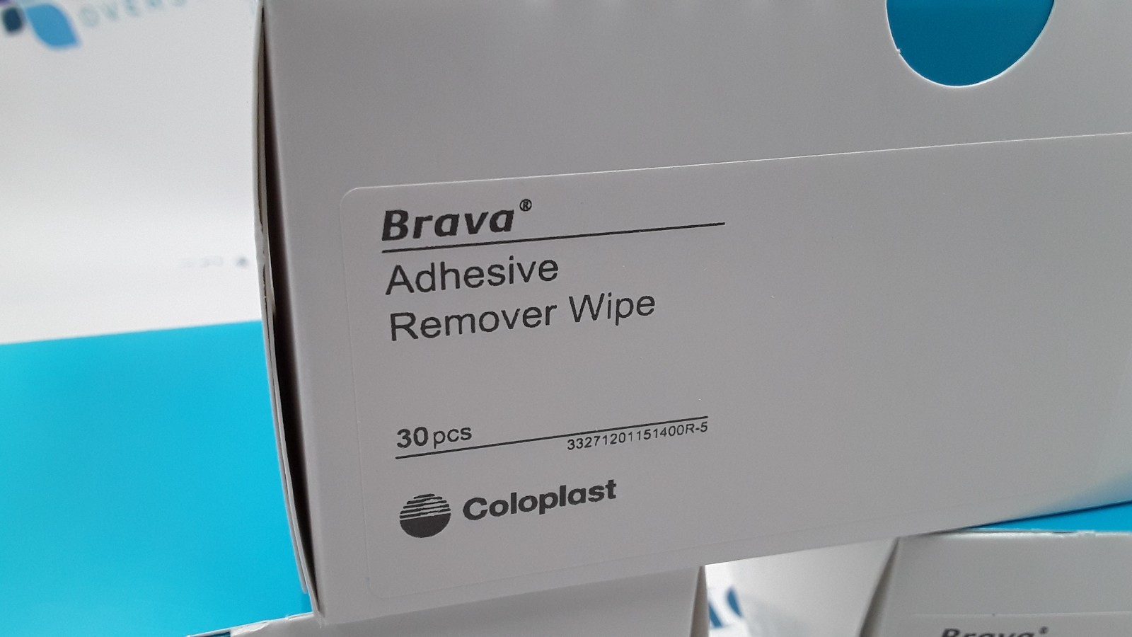 Cooplast Brava Adhesive Remover Wipe 30pc/Box REF 120115 Lot of 5 Boxes
