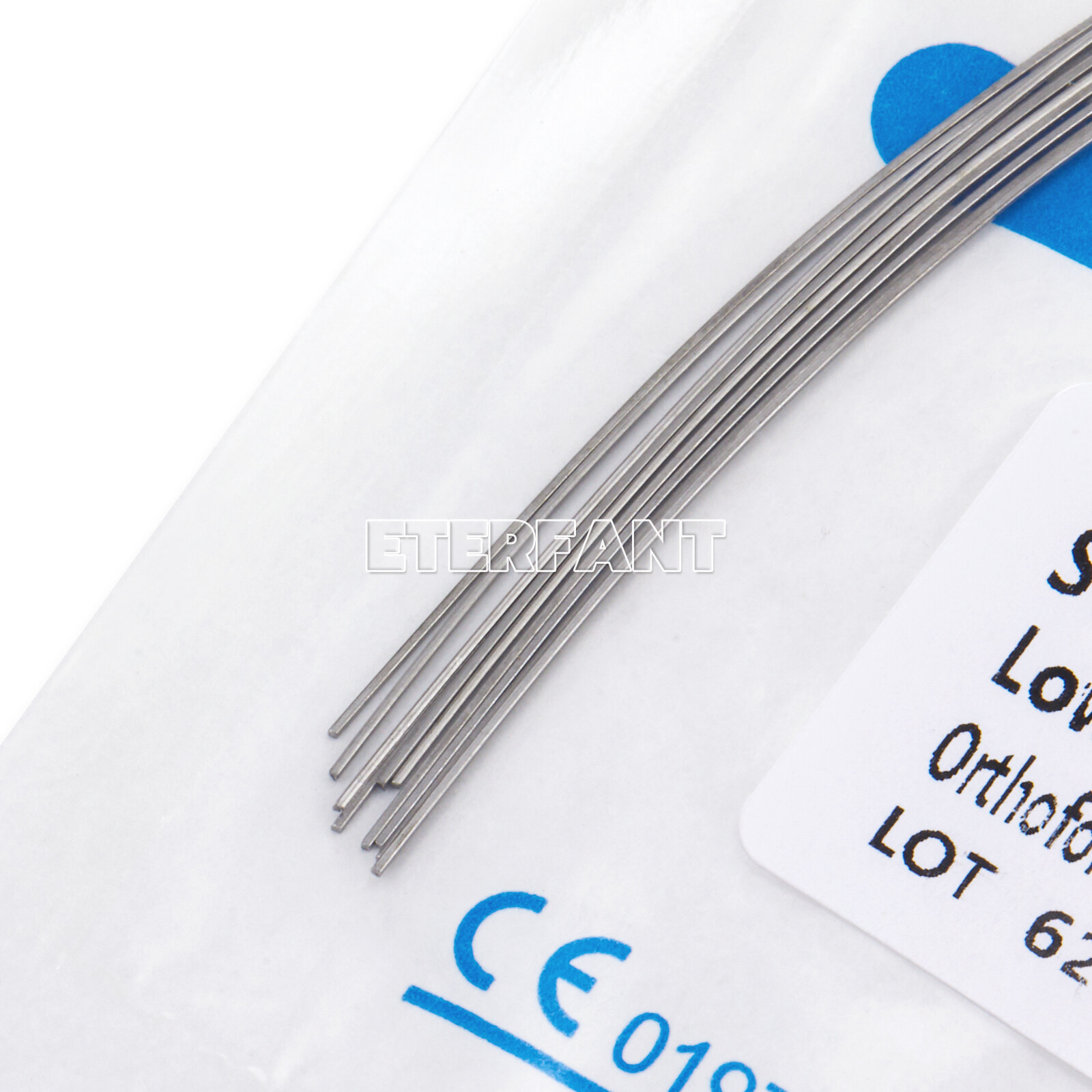ETERFANT Dental Ortho Arch Elastic Wires NITI/Stainless Steel 10pcs/pack