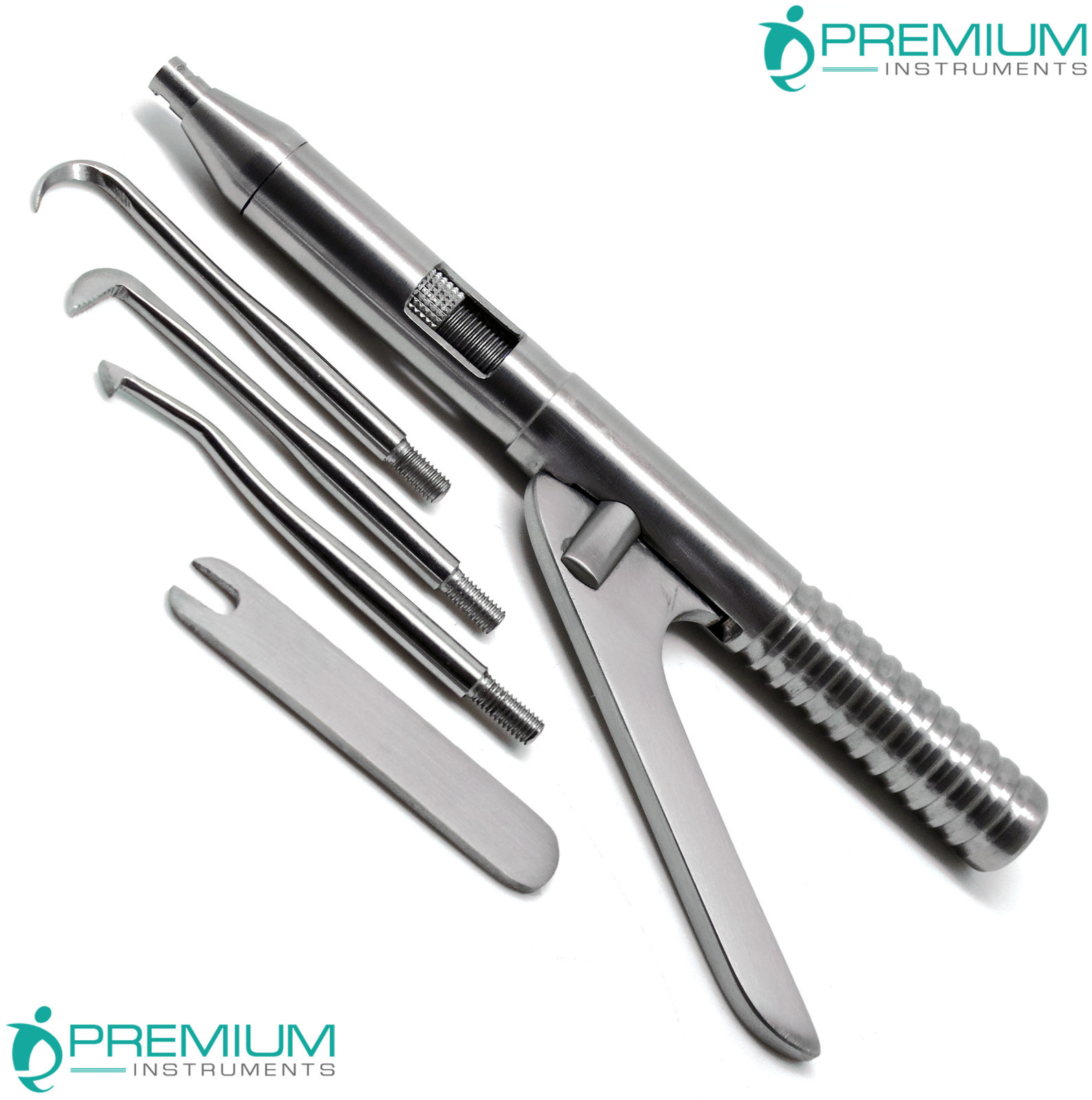 Automatic Crown Remover Attachable 3 Points & 1 Wrench Dental Orthodontics Set