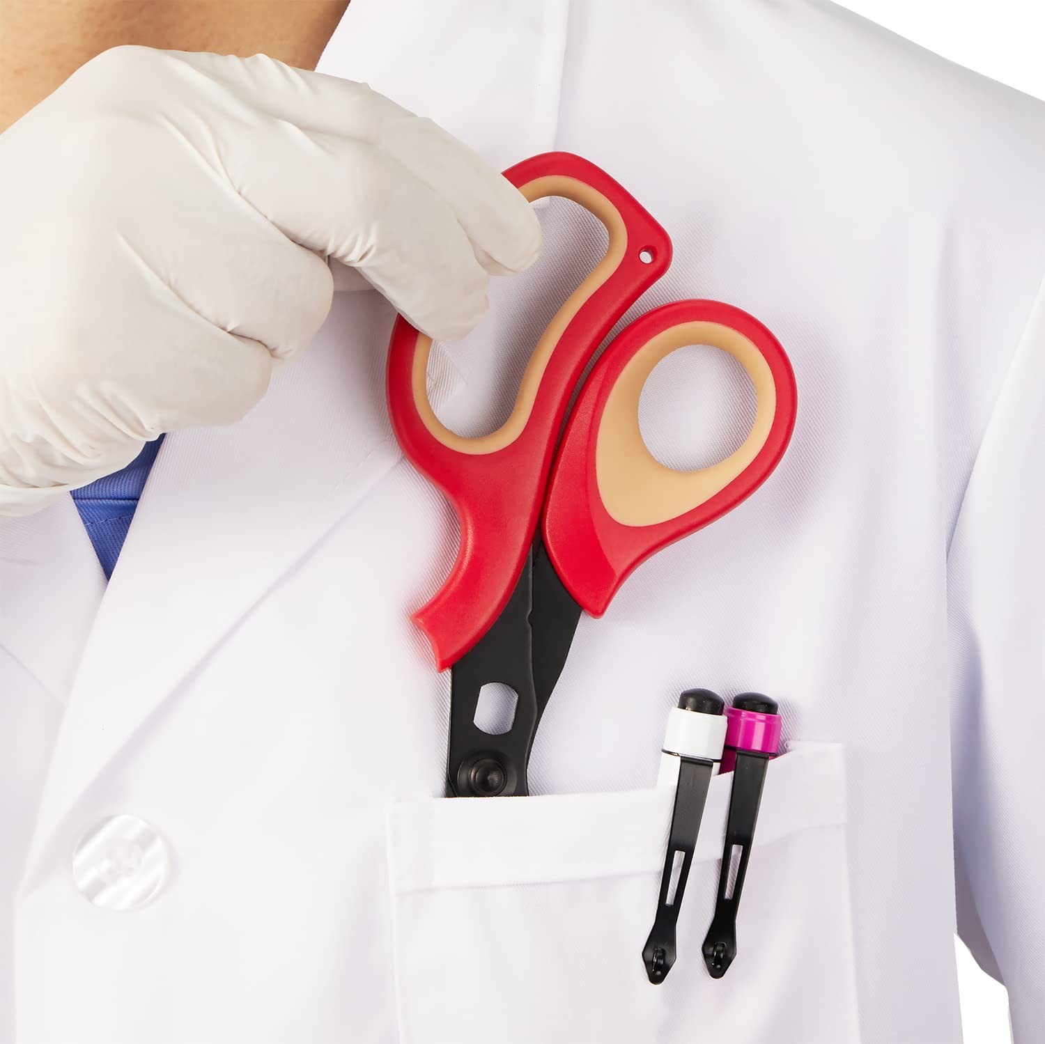 Multi-Purpose 2-Pack Trauma Scissors – Sharp and Reliable 8-Inch Medical Shears