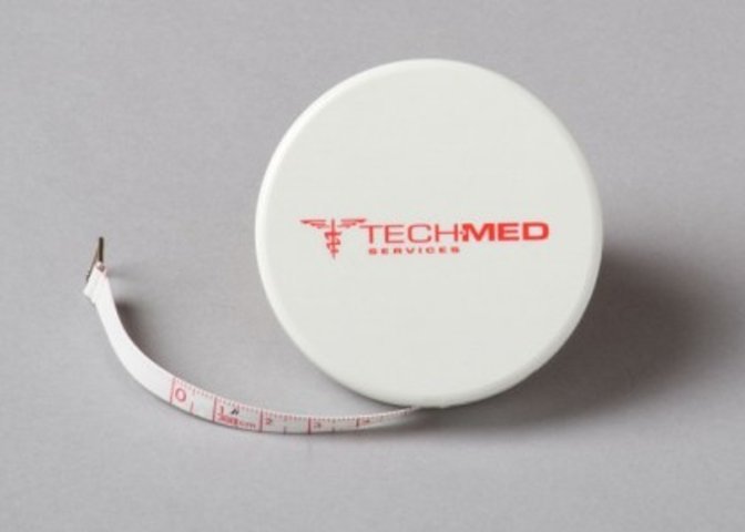 Tech Med”Dukal” 4422 Medical Nursing Retractable 1/4″ x 120″ Pocket Tape Measure