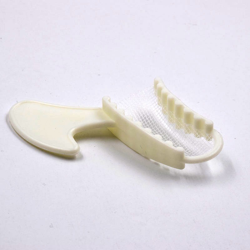 50 (1 Bag) Dental Bite Registration​ Impression Triple Trays Tray Mold Posterior