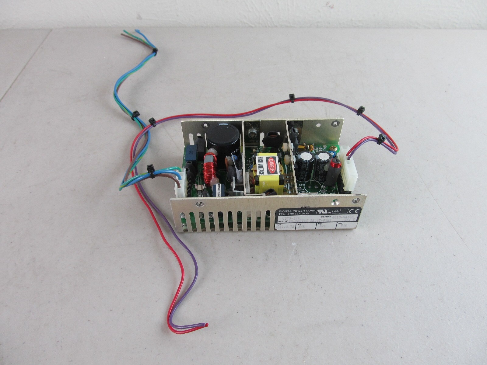 Digital Power Corp Power Supply US70-124 In:90-250VAC, 24V/2.7A DC Output
