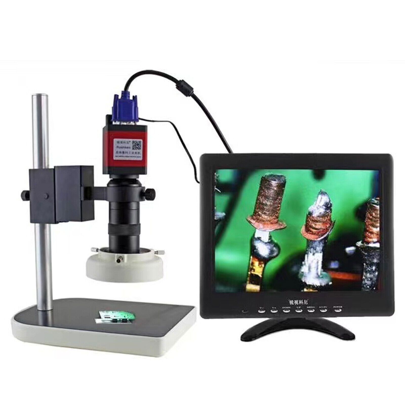 HDMI Video Microscope VGA Camera HD Industrial Digital USB Lens 1080p 14mp 60FPS