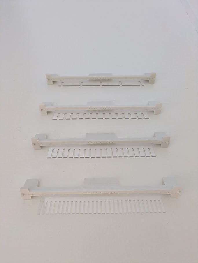 Bio-Rad Sub Cell GT 4 Comb Set with 2x UV Transparent Gel Trays