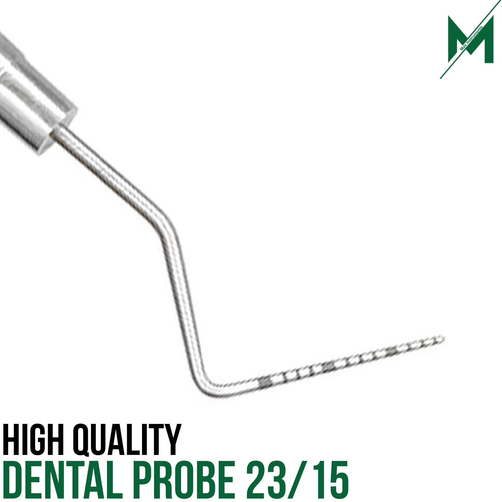 Dental Perio Explorer 23 Probe UNC 15 Color Marking Diagnostic Double Ended Tool