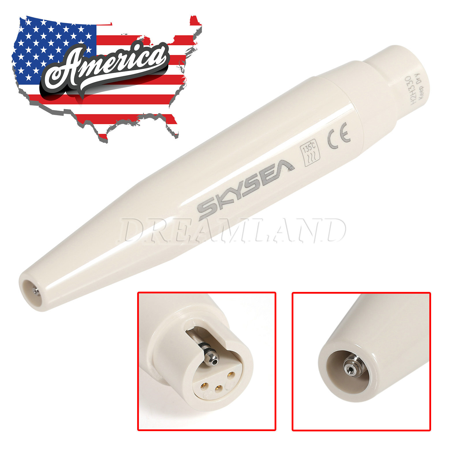 SKYSEA Dental Ultrasonic Piezo Scaler Handpiece fit For DTE SATELEC 135°C