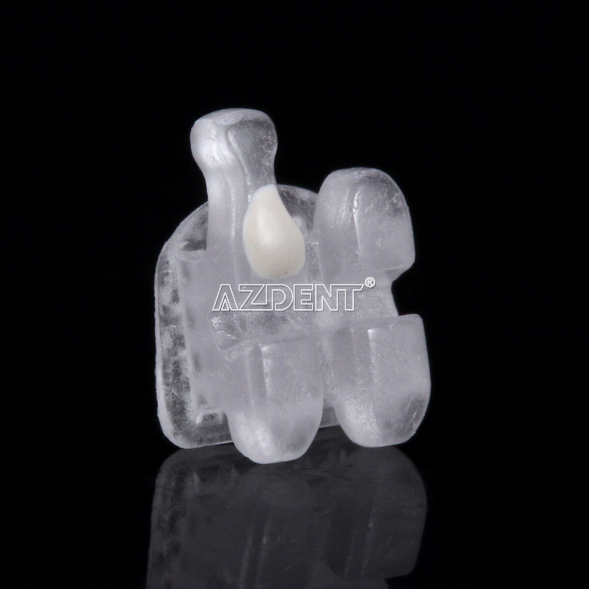 AZDENT Dental Orthodontic Clear Ceramic Brackets Braces Roth. 022 Hooks 3 4 5