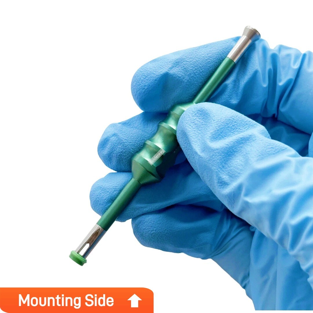 Dental Novaloc Retention Inserts Caps Peek Locator Mounting&Demounting Tool