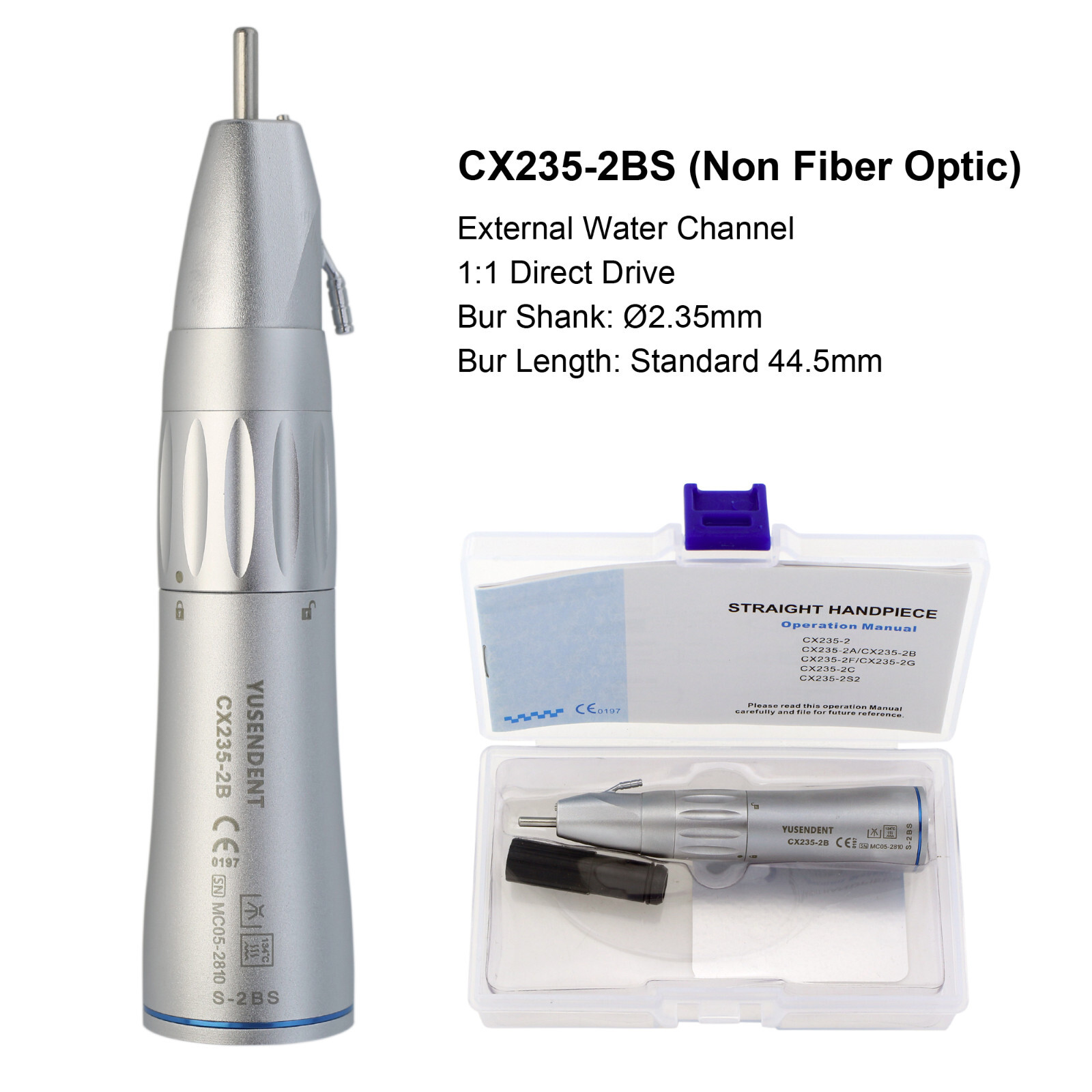 Dental 32:1 20:1 1:1 1:2 Implant Surgical Handpiece Straight Contra Angle
