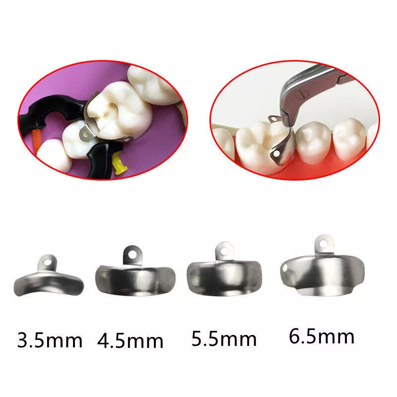 Dental Matrix Bands Ring Sectional Matrice Clamp Fit Garrison Palodent V3 System