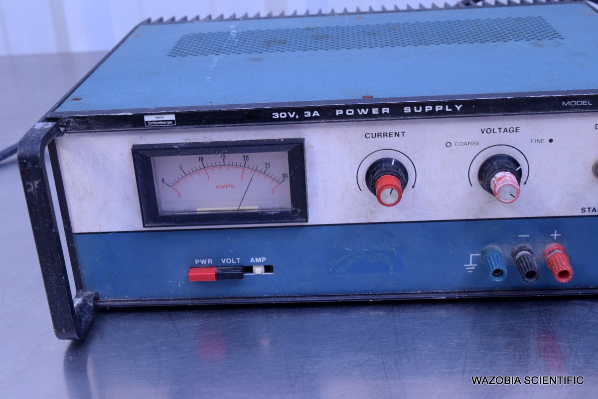 HEATH SCHLUMBERGER MODEL SP-2710 30V 3A POWER SUPPLY EIA-416