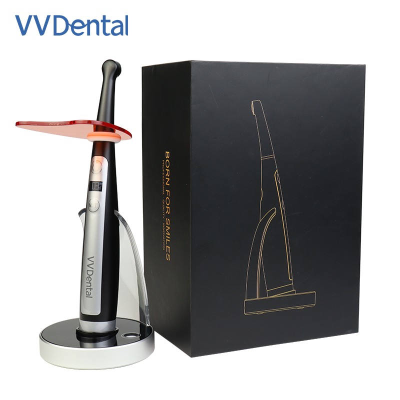 Dental Curing Lamp Dentistry Resin Cure Lamp Power 3200mW/c㎡ Rotates 360° Head