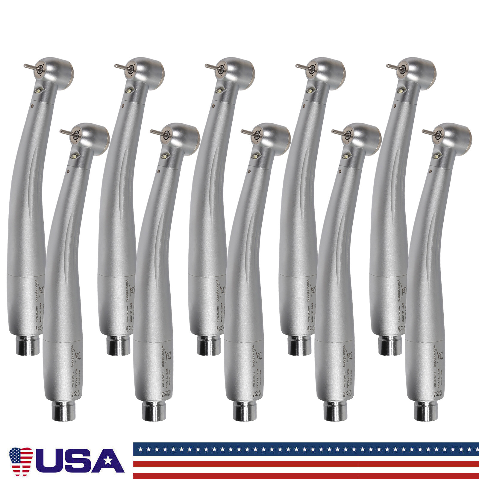 Large Torque Dental High Speed Handpiece LED E-genaerator For NSK Coupler 2/4H