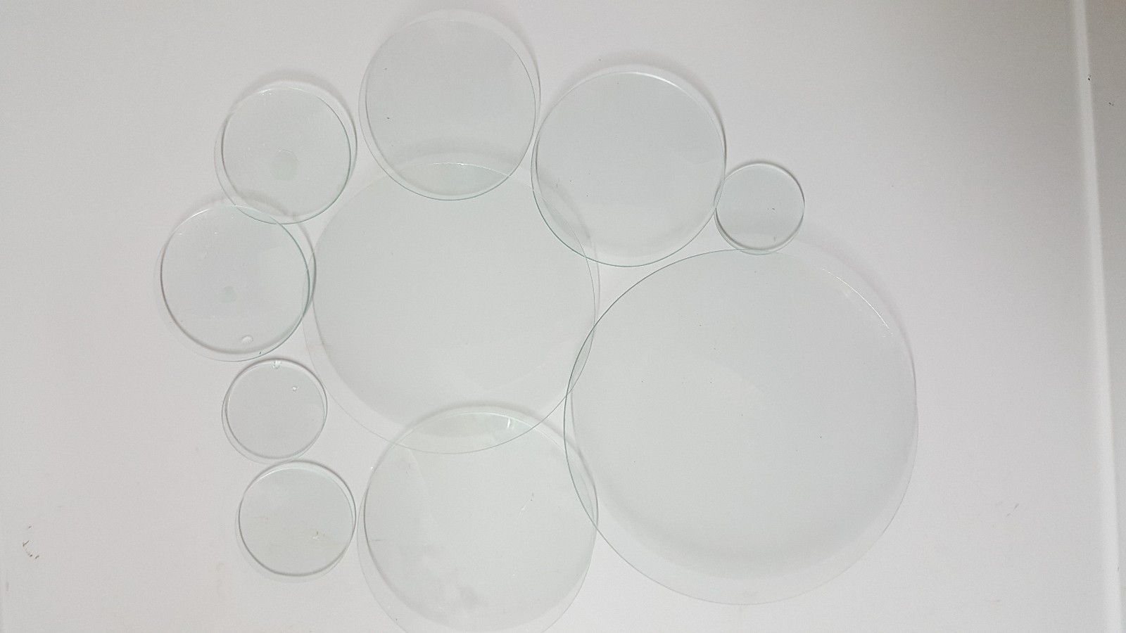 Lab wash glass (a set of 10 )new