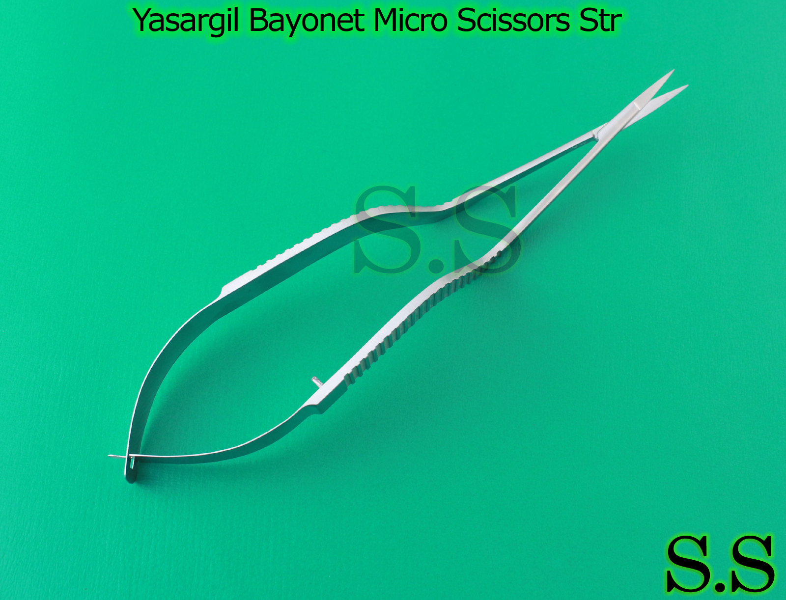 Micro Scissors 7.5″ Yasargil Sharp/Sharp Straight Surgical Instruments