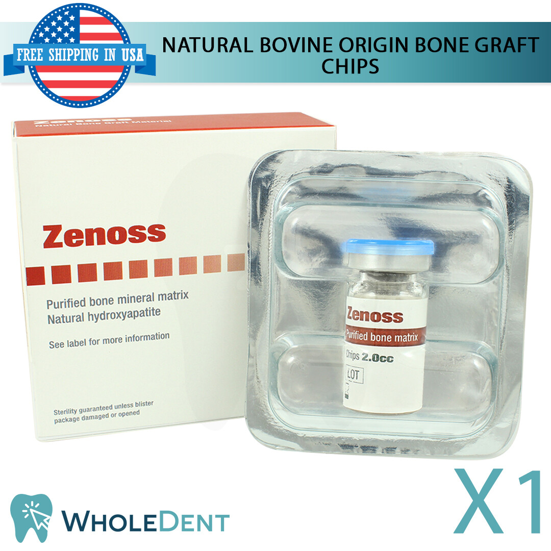 Natural Chips Bovine Origin Material Sterile Dental Biocompatible Substitute