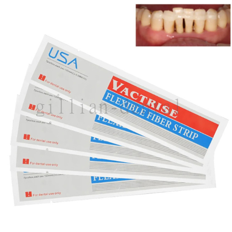 1* Dental Flexible Fiber Strip Glass Splint Retainer Loose Tooth Fixation Strips