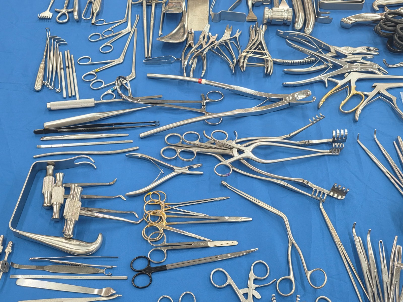 200-piece German Unbranded Surgical Instrument Medical Stainless Steel Tool Lot