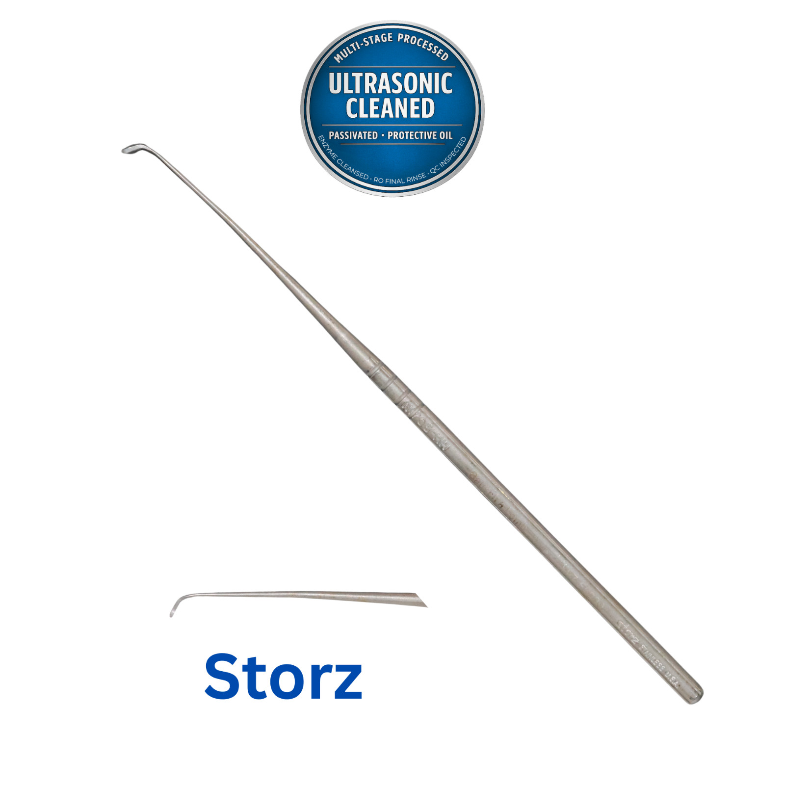 Storz N1705-HH House Myringotomy Knife, 3.5mm Blade, Angled, 6.5″