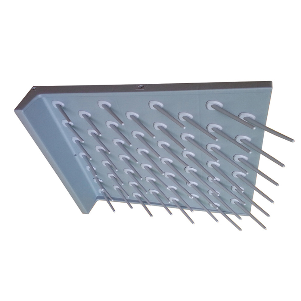Drying Rack/Lab Supply/Wall Desktop Cleaning Equip Polypropylene 27/52 Pegs Rack