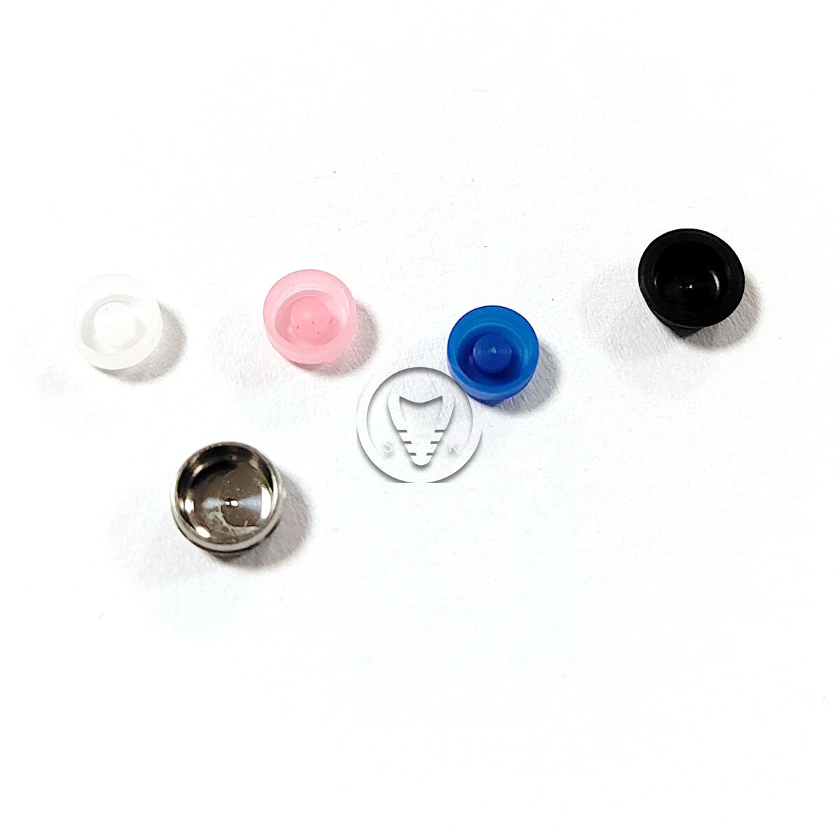 1 set Locator inserts metal housing retention caps metal and plastic