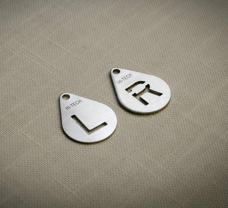X-Ray Marker (L and R), AP or PA use, Permium Quality Laser Cut Stainless Steel