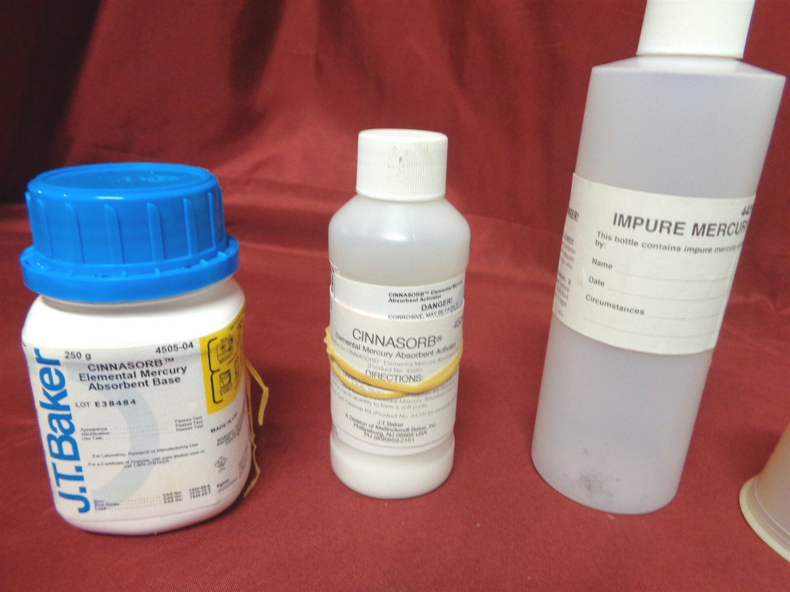 J.T. BAKER ~ MERCURY SPILL ~ CLEAN-UP KIT ~ PART NUMBER 4439-01 ~ NEW IN THE BOX