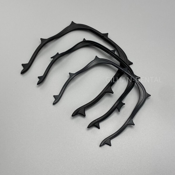 1*Dental Rubber Dam Frame Foldable Frames Hager Light X-Ray Film Bracket Plastic