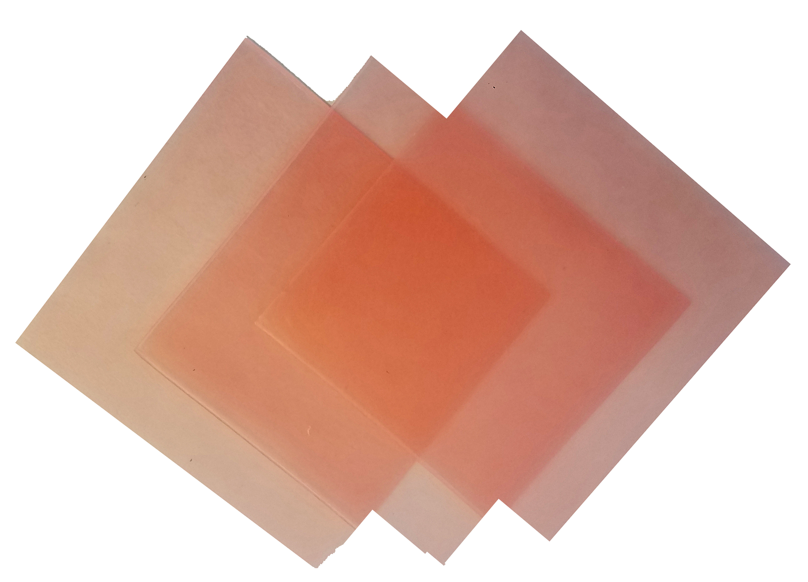 4″x4″ sheet wax 24 gauge pink