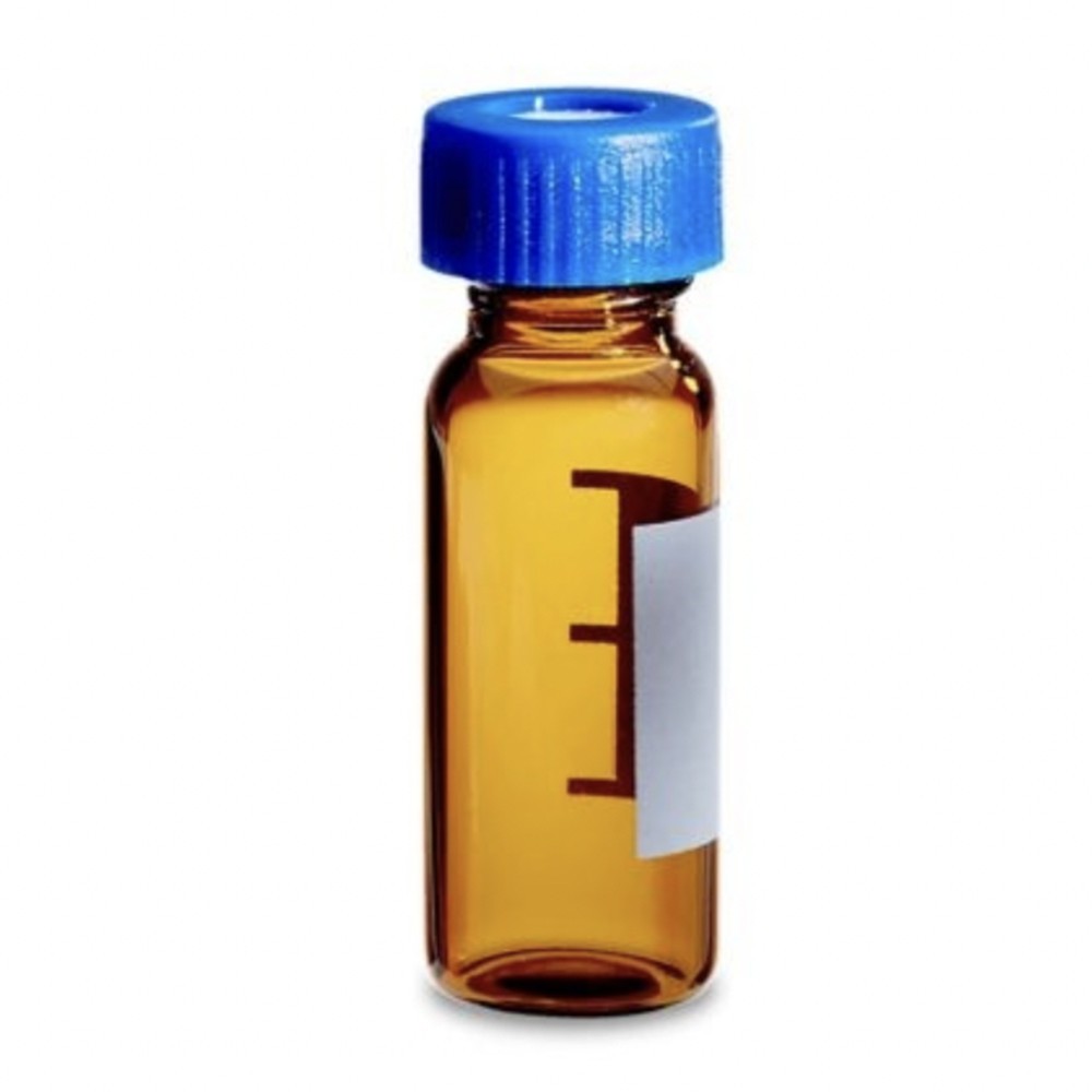 100PCS/Box 186000847C For Sample Bottle with Cap Brown 2mL 12MM*32MM