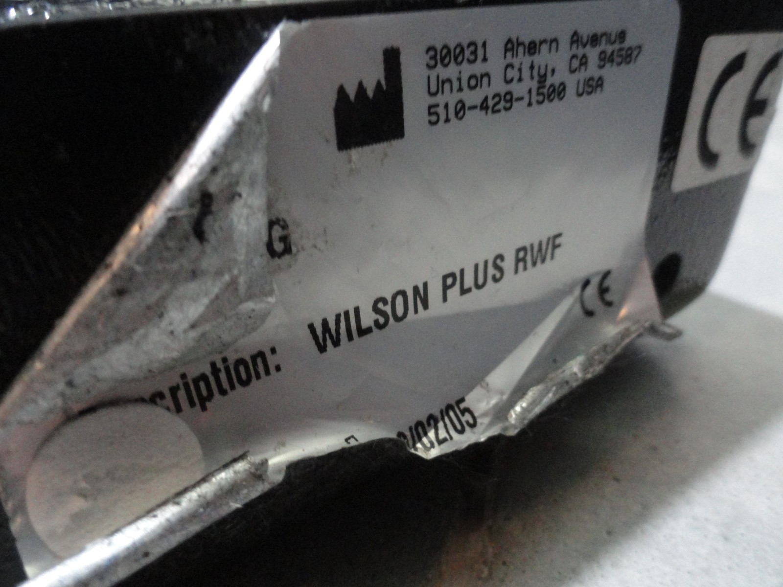 Mizuho OSI Wilson Frame Model 5319G w/ Case, Hand Crank Straps -Spine Positioner