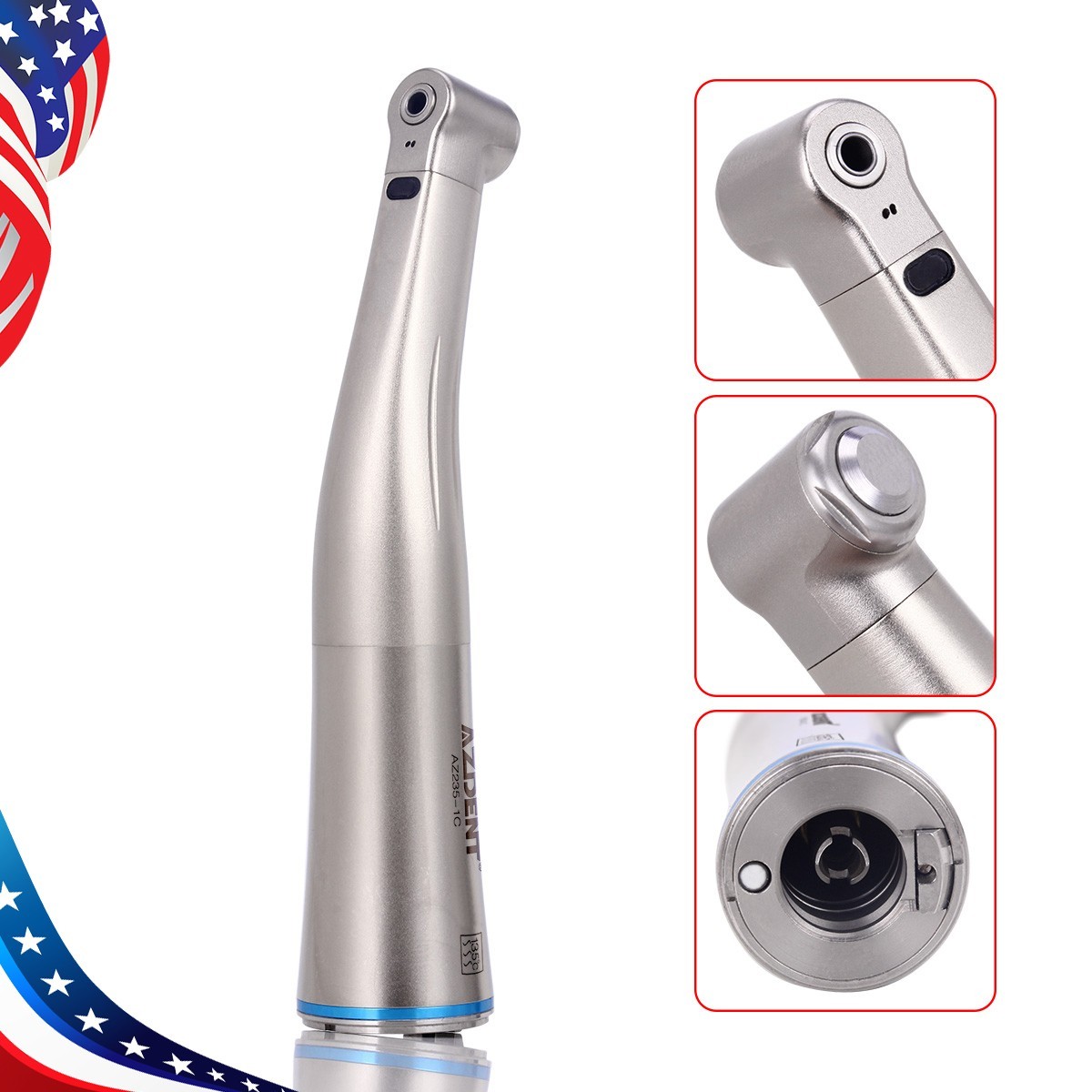 Dental Brushless LED Electric Micro Motor 1:1/1:5 /1:4.2 Increasing Handpiece