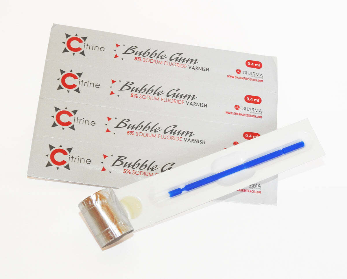Dharma Dental 5% Citrine VARNISH 50 X 0.4mL Unidose All Flavors available USA