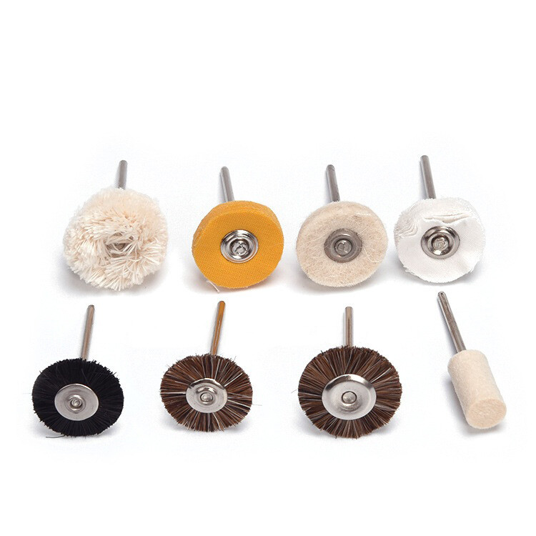 2.35 mm Shank Dental Polishing Wheels Polished Brushes Jewelry Metal Rotary Tool