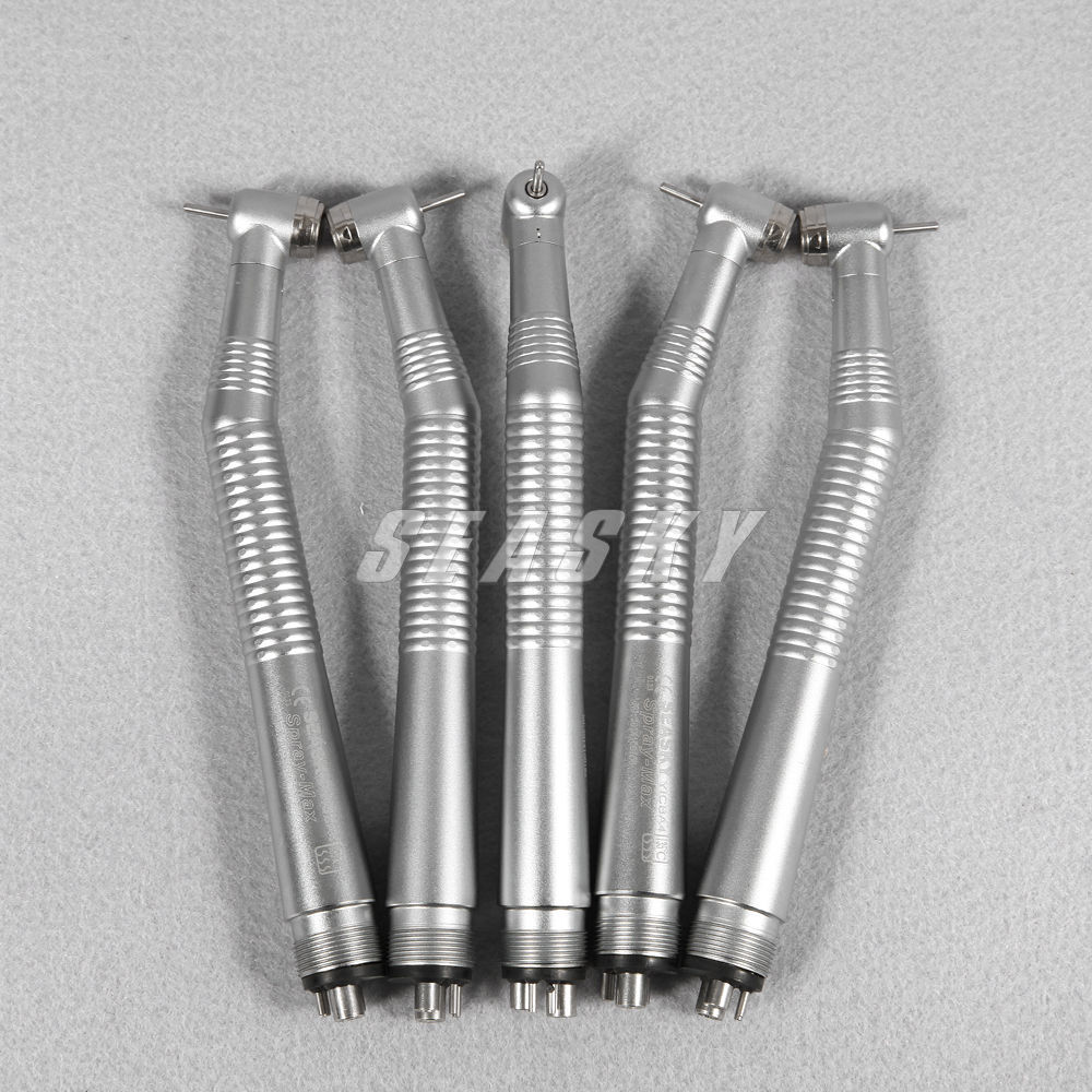 10 Pcs NSK Style Dental High Speed Handpiece Push Button Type 4 Hole fast HOT