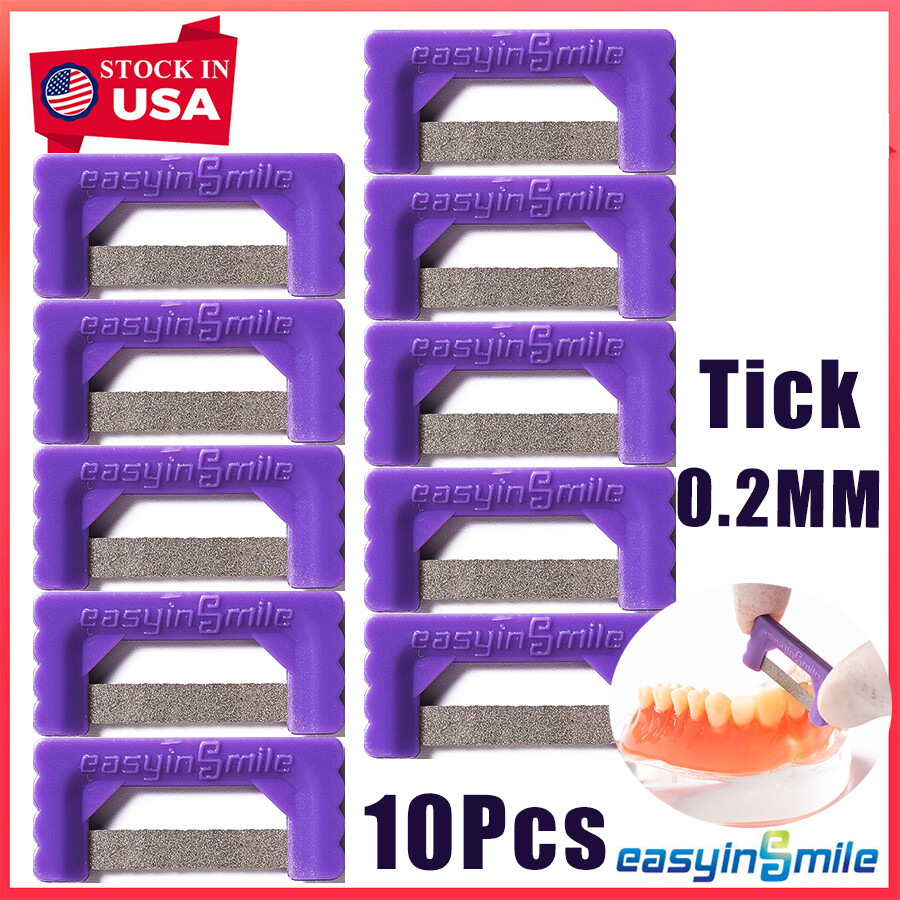 Orthodontic Stripping IPR Dental Kit Interproximal Reduction Strips Polish Tooth