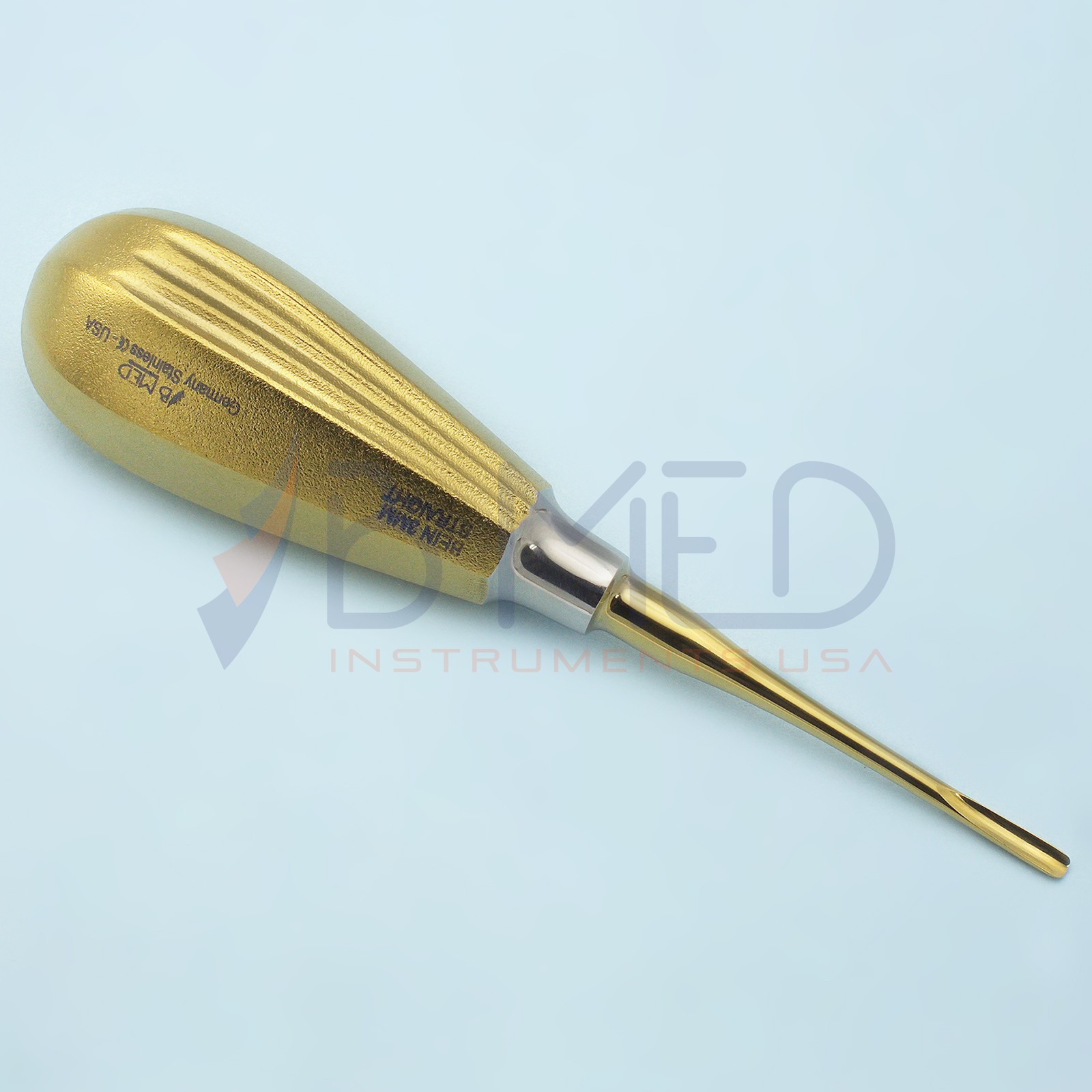 Dental Bein Root Elevators Set Bayonet Distal & Mesial 3mm 4mm PDL Luxators Oral