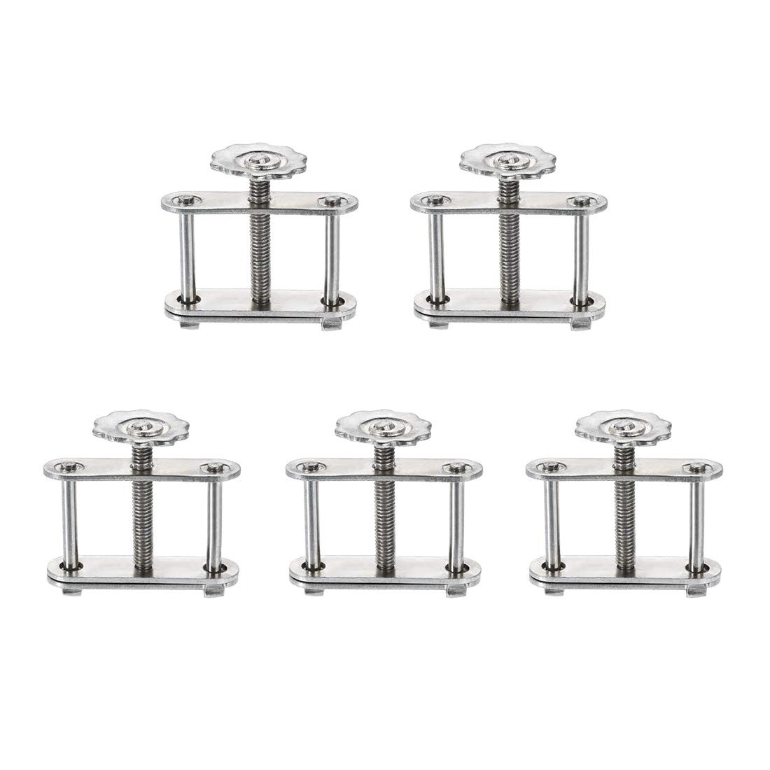 uxcell Flow Control Tubing Clamps Adjustable Swivel Screw Compressor Hose Cla…