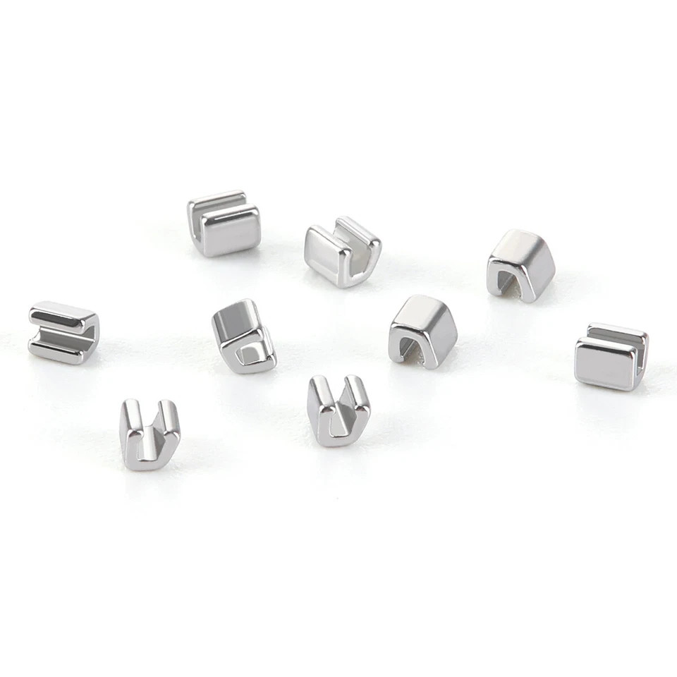 Dental Orthodontic Crimpable Hooks Stops Type 10pcs/pack