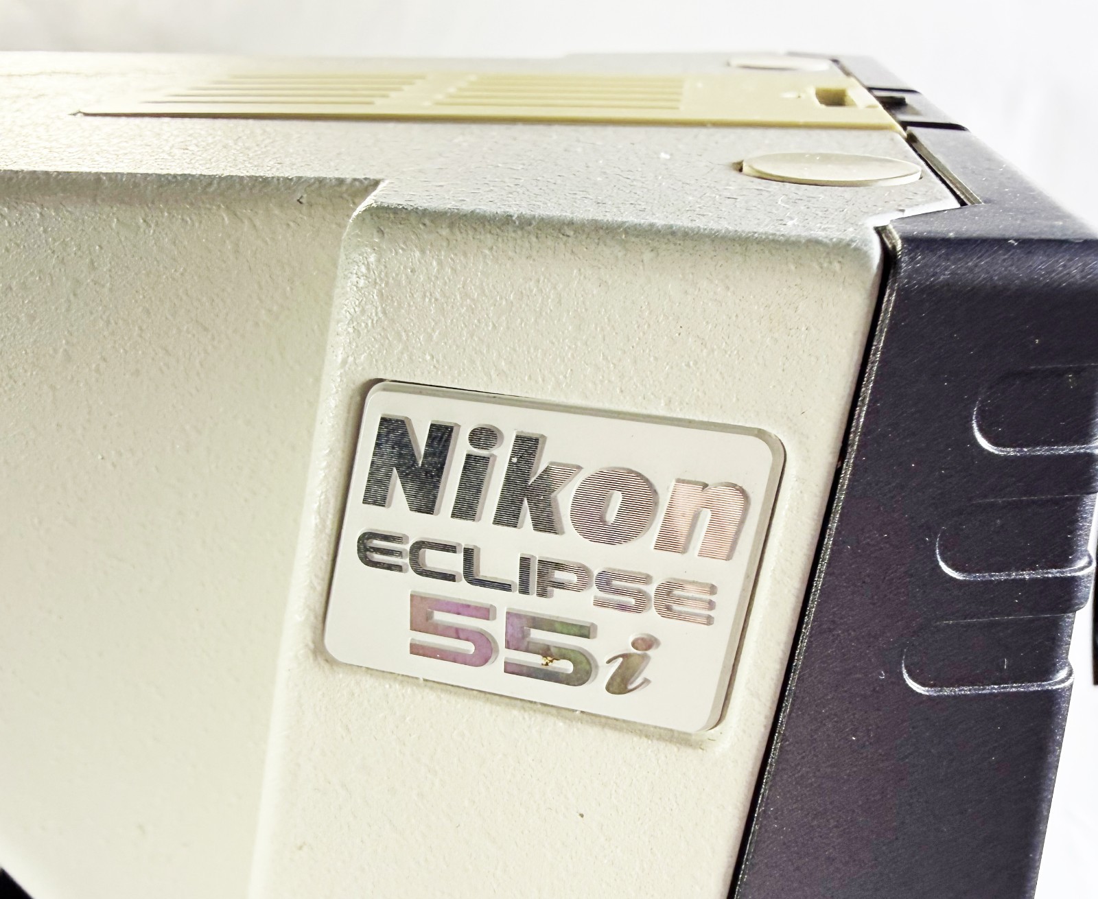 Nikon Microscope 55i Eclipse Stand Body Chassis +Abbe Condenser, Carrier, Turret