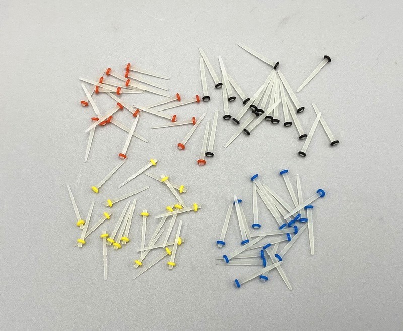 Quartz Fiber Post Dental Fiber Post teeth Restorative (1.2/1.4/1.6/1.8mm) 200pcs