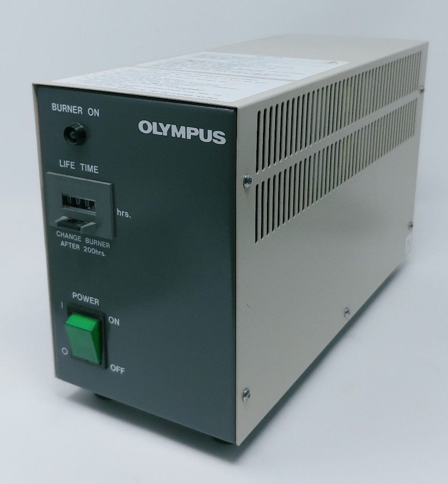 Olympus Microscope BX Fluorescence Illuminator, Lamphouse, Power Supply, & Bulb