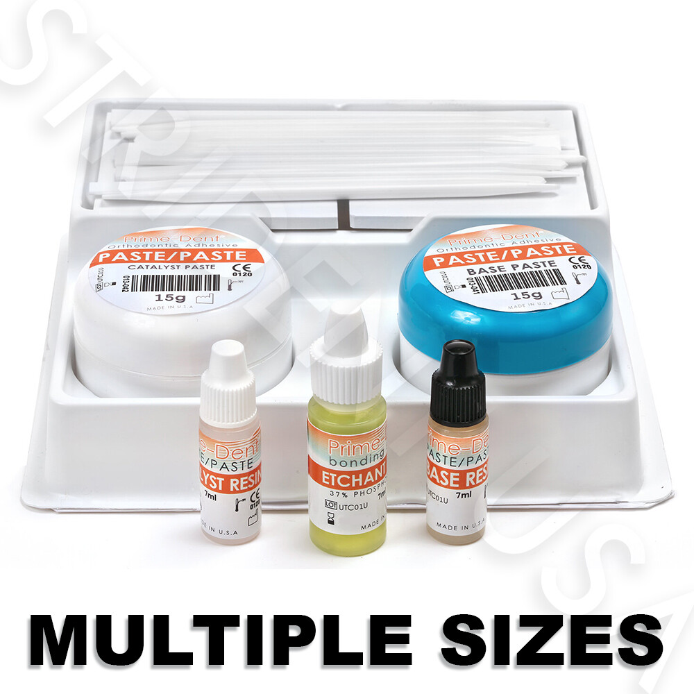 Orthodontic Adhesive Paste Composite Resin Bonding System metal plastic porcelai